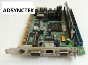 100%OK IPC Board ROCKY-512-64MB-SZSG-JJB ISA Slot Industrial motherboard Half-Size CPU Card PICMG1.0 with CPU RAM