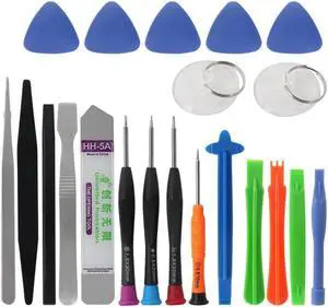 21 in 1 Mobile Phone Repair Tools Kit Spudger Pry Opening Tool Screwdriver Set for iPhone X 8 7 6S 6 Plus Tablets Hand Tools Set