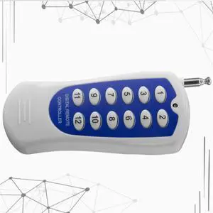 315mhz 12 Channel 12 Buttons Key RF Wireless Remote Controller / Radio Controller/Transmitter Receiver Fittings 315mhz 12 Channel 12 Buttons Key RF Wireless Remote Controller / Radio Controller/Transmitter Receiver Fittings
