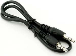 FOR 1pc 40cm 3.5mm Male to Male Aux Stereo Audio Cable Cord for Car PC MP3