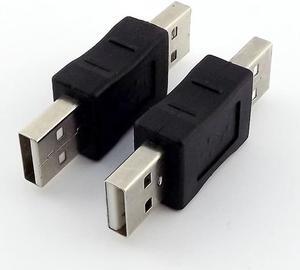 OIAGLH 5Pcs USB 2.0 A Male To USB A Male Plug Coupler Adapter Converter Connector Changer