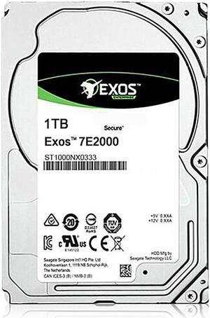OIAGLH HDD For Seagate Exos 1TB 2.5" SAS 12 Gb/s 128MB 7200RPM For Internal HDD For Enterprise Class HDD For ST1000NX0333