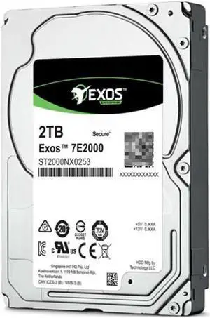 OIAGLH HDD For Brand 2TB 2.5 7.2K SATA 6 Gb/s 128MB For Internal HDD For Enterprise Class HDD For ST2000NX0253