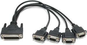 OIAGLH Sunix 4056P Serial card one-to-four lines breakout cable 4-Port Serial RS-232 Adapter