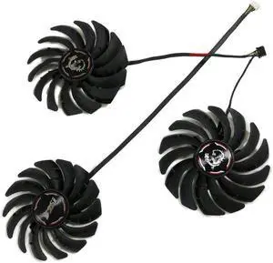 OIAGLH 1 Set PLD10010B12HH PLD09210B12HH Video Cooler Fan For RTX 2070S 2080S 2080Ti X/Z GPU Graphics Card Replacement
