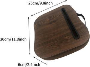 Multifunction Laptop Stand Pillow Knee Wooden Table Bed Holder Portable Laptop  Desk