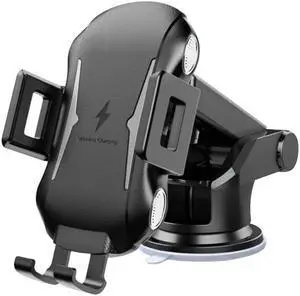 OIAGLH Car Wireless Charger Interior Universal Air Vent Magnetic Suction Phone Mount Holder 2 In 1 Easy Install Replacement Parts