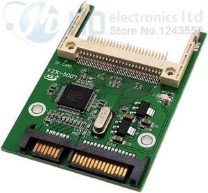 FOR Flash Type I/II CF To SATA Converter HDD Hard Disk Drive Card Adapter 2.5 SATA TO CF