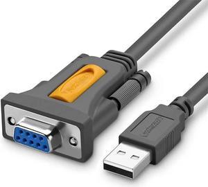 FOR USB to RS232 female COM Port Serial PDA 9 DB9 Pin Cable Adapter for Win-10 Win-8 Mac 10.6 USB RS232 COM pl2303