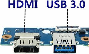 FOR IP 3 15IJL7 Laptop Power Botton Switch USB 3.0 HDMI Port Board NB6265 5C50S25310