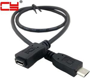 FOR 5ft Micro USB 2.0 type 5Pin Male to Female Extension Cable for Tablet Phone MHL OTG Full Pin Connected