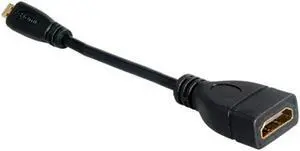 FOR Micro HDTV male to HDTV female for Adapter short Cable 10cm for Droid X