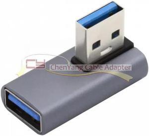 FOR USB 3.0 Male to Female Extension for Adapter 10Gbps for Adapter 90 Degree Right Angled Type Power Data Video