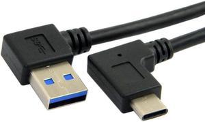 FOR Cable 30cm 3.1 90 Degree Usb 3.0 For Laptop A Tablet Mobile Phone Angled To Right Reversible