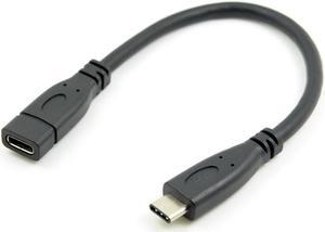 FOR 10cm USB-C USB 3.1 Type C Male to Female Extension Data Cable for 12 inch book Tablet Cell Phone