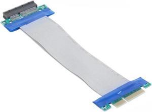 FOR PCI-E Express 8X to 8x Male to Female Slot Riser Extender Card Ribbon Cable 20cm