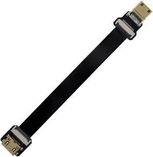 FOR Mini HDTV Male to Mini HDTV Female Extension FPC Flat Cable 1080P for FPV HDTV Multicopter Aerial