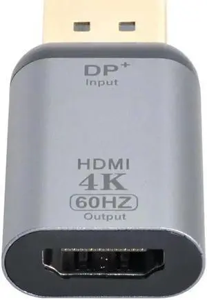 FOR DP Source to HDTV Sink Displays 4K 60hz Ultra HD Converter for Adapter for Laptop HDTV