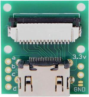 FOR Type A HDTV HDTV Male FPC Flat Cable PI Camera Module Converter 5cm fit for PES001