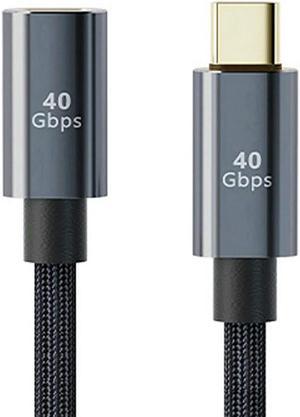 FOR USB4 40Gbps Male to Female Extension 100W Cable USB4 40Gbps Cable USB 4 Data Cable