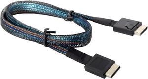 FOR NGFF 50cm PCIe PCI-Express SFF-8611 4i to SFF-8611 SSD Data Active Cable