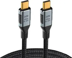 FOR 40Gbps USB3.1 100W 8K 60Hz 5K USB4.0 Compatible with 3/4 USB-C 240W USB4 Cable