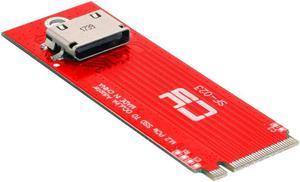 FOR PCI-E 3.0 M.2 M-key to SFF-8612 SFF-8611 Host for Adapter for PCIe Nvme SSD 2260