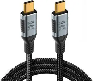 FOR 40Gbps USB3.1 100W 8K 60Hz 5K USB-C 240W USB4 Cable USB4.0 Compatible with 3/4