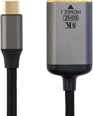 FOR USB4 USB-C Type-C Source Display 8K 60HZ UHD 4K HDTV Male Monitor to Female HDTV 2.0 Cable