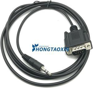 FOR 9Pin DB9 Female Male To 2.5mm 3.5mm Male For interphone intercom DC 2.5 3.5 Audio Cable RS232 To Com DB9 Cord 1.5m