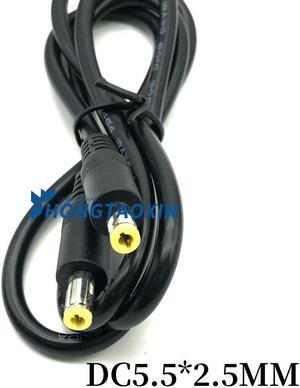 FOR DC 5.5 x 2.5mm 12V 10A Male to Male Plug Power Cable Connector Camera Adapter Extend Wire For Power plug adapter