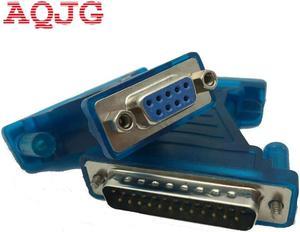 FOR USB to Com USB to Serial RS232 Cable DB9 to DB25 Adapter DB9 female DB25 Male