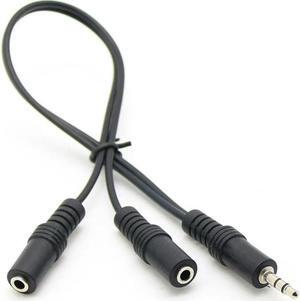 FOR 3.5mm 3 Way Port Aux Multi Headphone Earphone Audio Splitter Adapter 3.5mm HUB Spliter Cable Extender 1 Male to 3 Female