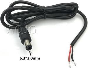 FOR DC 6.3*3.0mm 6.3x3.0mm Male Plug Power Cable Supply Adapter Cord For Laptop X5QC Adapter