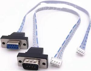 FOR DB9 Gold-plated serial port data terminal cable RS232 cable XH2.54mm turn 9-pin 232 turn PH2.0 4p small port