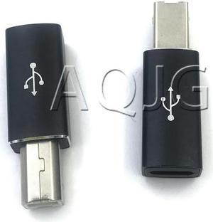 FOR Type C Female Connector To USB 2.0 B Type Male Data plug Adapter For Cell Phone Printer Hard Disk File Transfer Fast