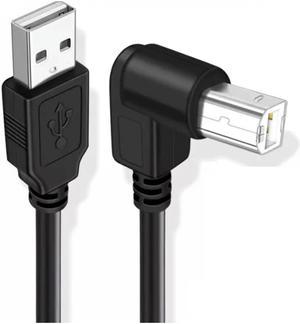 FOR Type A Male to Type B Male 90 Up & Down & Left & Right d USB 2.0 Printer Scanner Cable 30cm 50cm 1m 150cm 1ft 5 feet