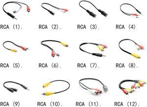 FOR Universal 3.5mm Stereo Audio Female to 2 RCA Male Socket to Headphone 3.5 Y Adapter Cable