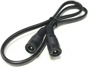 FOR Copper 0.75 square DC female to female ing power cord DC5.5*2.1mm round head double female plug line 0.5 meters