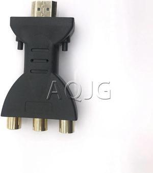 FOR HDMI-compatible to RCA Converter AV/RGB/RC Video Box HD 720*1080 Support NTSC PAL Output HDMI-compatible to 3 RCA