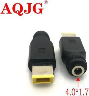 FOR DC to Connector DC 4.0 1.7 mm Female to Square Mlae For For Dc Plugs 4.0*1.7mm