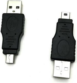 FOR Mini USB Adapter 5Pin T type Port Plug A male Extension Converter Head tablet with Data Charging Usb2.0