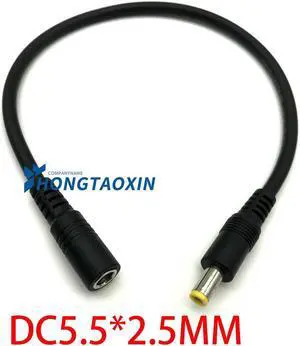 FOR DC5.5*2.5mm 18AWG All Copper Male to Female Extendsion Power Cord For 19V-24V Projector Home Camera LED Strip DVR