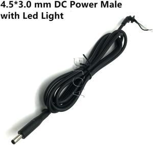 FOR 1.8M 4.5x3.0 mm 4.5*3.0 mm DC Power Male Tip Plug Connector With Cord Cable for Laptop Power Adapter LED light