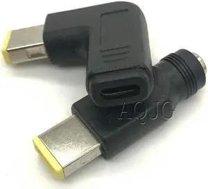 FOR USB 3.1 Type C USB-C Female to DC Square Male with pin Power Adapter Connector AdaptorType-c For for