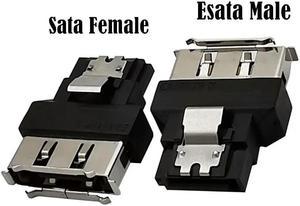 FOR Sata To E-sata Adapter With Iron Buckle Esata Sata Female Adapter With Clip Buckle