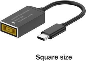 FOR DC Power 5.5X2.5 7.4X5.0 7.9X5.5 4.5X3.0 6.0X3.7mm to USB C PD Fast Laptop Charging Cable Cord 65W Type C Adapter Converter