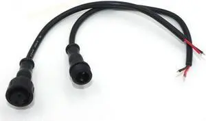 FOR 2 3 4 pin DC male female connector power 3A Cable Copper Wire waterproof IP65 Plug for LED Strip light diy car repair s1