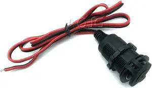 FOR 12/24V DC Female Car Cigar Plug Connector Adapter Car Car Accessory Power Cigar