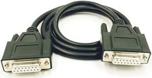 FOR All copper DB15 connecting wire male to male female to female gold-plated 15-pin data wire 2 rows of 15-pin parallel port wire